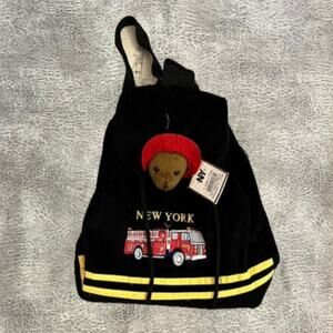 Vintage 90s new york fire truck mini backpack